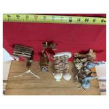 Vintage Lefton Blue Jays porcelain figure,Precious