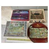 4 Puzzles, 2 PA ones (1 Sealed), Michigan &