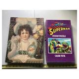 Superman & CoCa-Cola puzzles