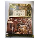 2 x Mr Big 1000 pc puzzles
