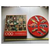 Round car & Yesterdays puzzles