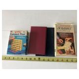 Travel Connect Four, Pocket Scrabble & Gridlock