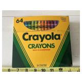 Crayola 64 pk crayons, only a few gently used