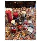 Lot of New pillar, decorative & small jar candles