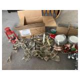 Lot of Christmas items including some vintage,