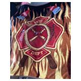 Fire Department blanket, approx 6ft x 8ft