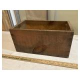 Vintage Hayes Bros. 12 gauge shells wooden crate