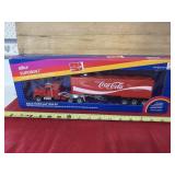 1/55 Siku Eurobuilt Mack Truck w/Coca-Cola Trailer