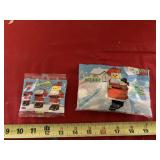 Vintage Lego Santa #1555 & #1627