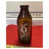 Borden's (Gail Borden) brown 1 qt bottle