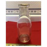 Unmarked bottle w/cardboard Model Dairy buttermilk