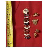 Methodist SSpin, 1/20 10KT goldfilled & 4angel pin