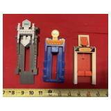 3 vintage Matchbox Car Mega Blaster Fire Launchers