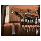 Vintage Oneida Community 'My Rose' flatware