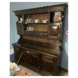 Heavy Wood Buffet, Contents not included
