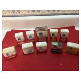 10 McCormick spice tins