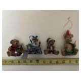 4 Bears,1 Boyd Bear Elmer's Chugalong 'On the