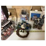 Candle Garden w/candles, House, Snowman use