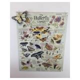 Butterfly metal sign, 16 x 12