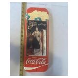 Vintage Enjoy Coca-Cola Thermometer, metal