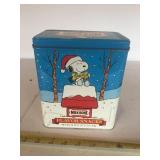 Milk Bone Snoopy tin