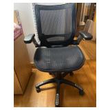 Office chair on wheels