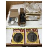 Used electric breakers, light swivel, light trim
