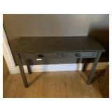 Table/Desk w/ 2 drawers, wood, 46 x 17 x 30