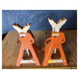 Pair 3 ton jack stands