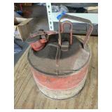Vintage gas can