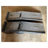 Pair plastic car ramps