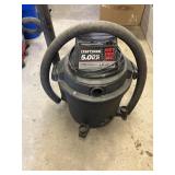 Craftsman 16 gallon 5hp shop vac runs