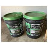 2 buckets 5 gallon driveway sealer new