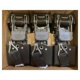 6 cargo buckle tie downs