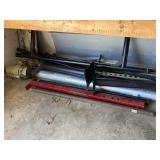 Driveshaft & metal under shelf