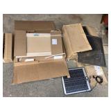 New screens, doors, solar panel