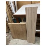 2 wood cutting boards, 2ï¿½ x 21ï¿½ x 24 & 9ï¿½ x 40ï¿½