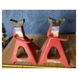 Pair 6 ton jack stands