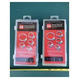 Assortment of hose clamps, 1 new unopened
