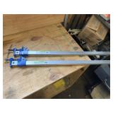 (2) 36ï¿½ aluminum bar clamps