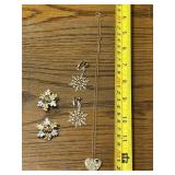 Lot of Sarah Cov, Avon Jewelry & earrings