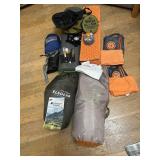 Lot of Camping Items includes, tent, camping pad,