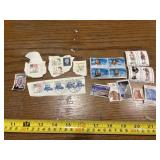 Selection of used & new USstamps,few Canadian used