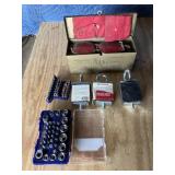 Flares, tool kits, truck anchor bolts