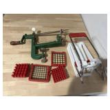 Manual apple peeler & food chopper