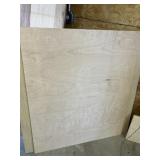 (2) 1/4ï¿½ luan plywood 48ï¿½ x 48ï¿½, 40ï¿½ x 48ï¿½