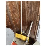 Snow shovel, mattock, pick head