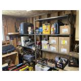 2 section heavy shelving 18? 74? x 87? H, no