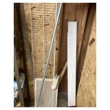 Metal in corner & on top shelf, Metal only, 1/2ï¿½