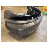 3 plastic fender wells